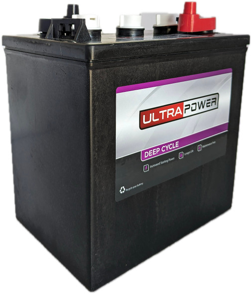 ULTRAPOWER EV105 6V 225Ah Maintenance-Free Deep Cycle Battery (Group GC2)