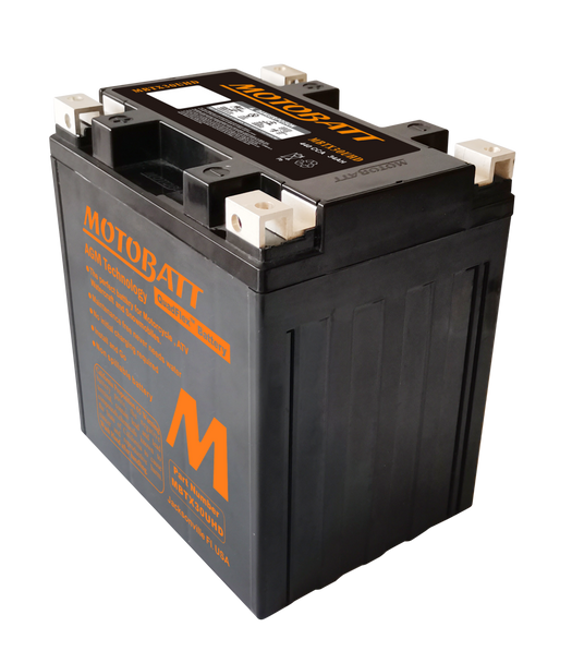 MotoBatt MBTX30UHD 34Ah 440 CCA AGM Powersports Battery replaces Y60N24 Y60N30 12N24 YIX30 52515 53030 EXT30 PC925