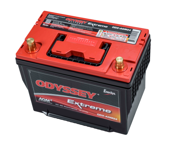 Odyssey Extreme ODX-AGM24M 12V AGM Marine Dual Purpose Battery (Group 24)