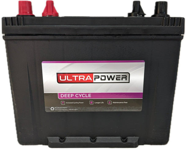 ULTRAPOWER RV24 12V 450 CCA Flooded RV Battery (Group 24)