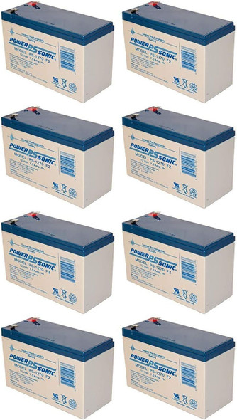 PS-1270 12 Volt 7 AH SLA Battery .250 F2 TERMINAL - 8 Pack