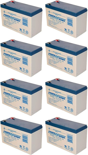 PS-1270 12 Volt 7 AH SLA Battery .250 F2 TERMINAL - 8 Pack