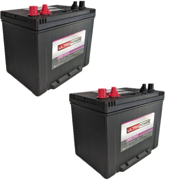 ULTRAPOWER RV24 12V 450 CCA Flooded RV Battery (Group 24)- 2 pack