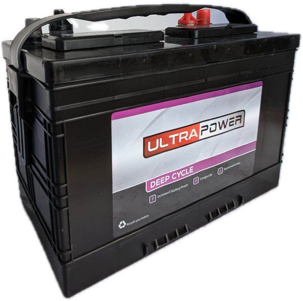 ULTRAPOWER EV27 12V 780 MCA Maintenance-Free Marine Battery (Group 27) - 4 Pack
