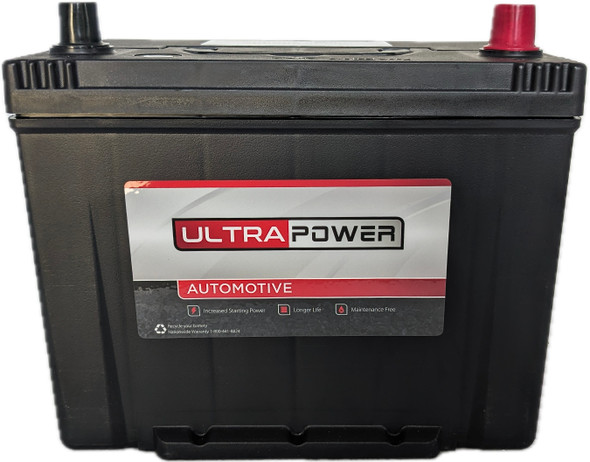 ULTRAPOWER 524F 12V 525 CCA Maintenance-Free Auto Battery (Group 24F)