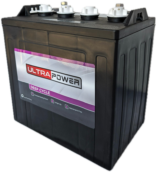 ULTRAPOWER EV875 8V 170Ah Maintenance-Free Deep Cycle Battery (Group GC8)