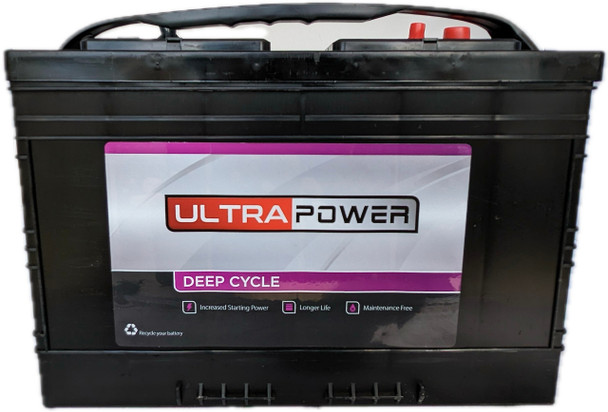 ULTRAPOWER EV27 12V 780 MCA Maintenance-Free Marine Battery (Group 27) - 4 Pack