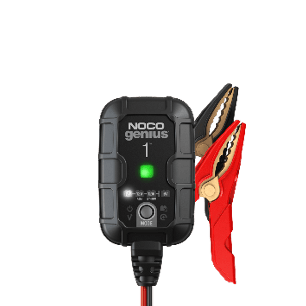 Fullriver FT850-94R 85Ah 850 CCA AGM Battery (Group 94R) bundle with NOCO GENIUS1 6V/12V 1A Charger