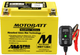 MotoBatt MBT12B4 11Ah AGM Battery bundle with NOCO GENIUS1 6V/12V 1A Charger