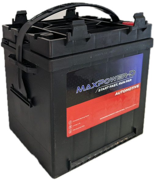 Maxpower-D 526RMF 12V 540 CCA Maintenance-Free Auto Battery (Group 26R)