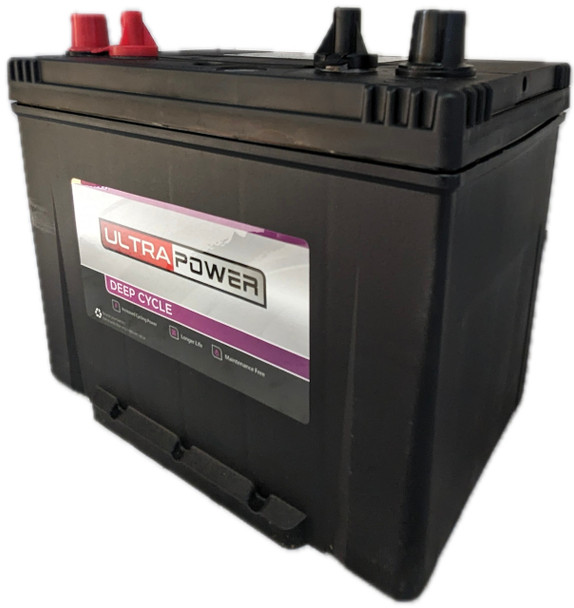 ULTRAPOWER EV24 12V 625 MCA Maintenance-Free Marine Battery (Group 24) - 4 Pack