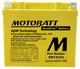 MotoBatt MBTX20U 21Ah AGM Battery bundle with MotoBatt PDCT1 12V/6V 1A Charger