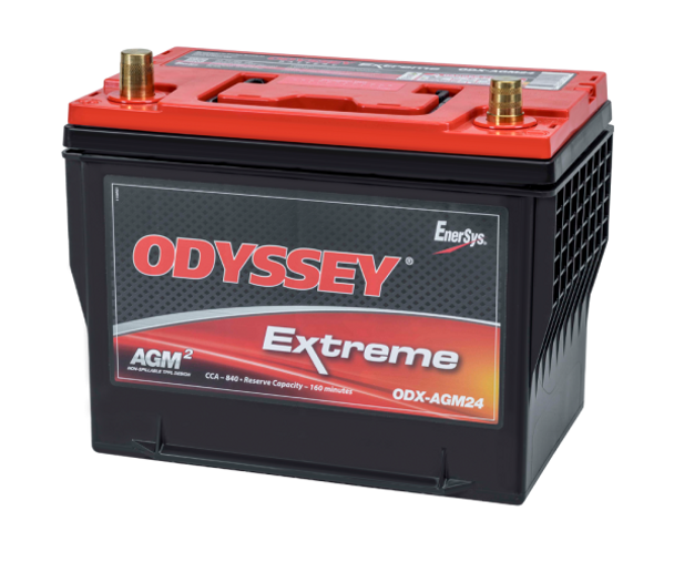 Odyssey Extreme ODX-AGM24M 12V AGM Marine Dual Purpose Battery (Group 24)