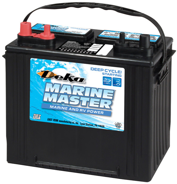 Deka DKDP27 12V 80 CCA Marine/RV Dual Purpose Battery (Group 27)