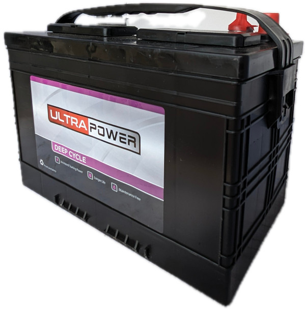 ULTRAPOWER EV27 12V 780 MCA Maintenance-Free Marine Battery (Group 27) - 2 Pack